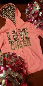 🔥Clearance!🔥Girls Justice Pink Cheer Sweatshirt